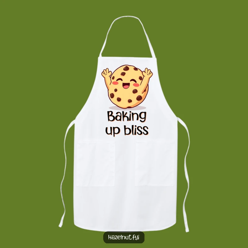 Funny Cookie Delight Apron: Giggling Chef Cookie Bib, The Perfect Funny Gift for Bakers