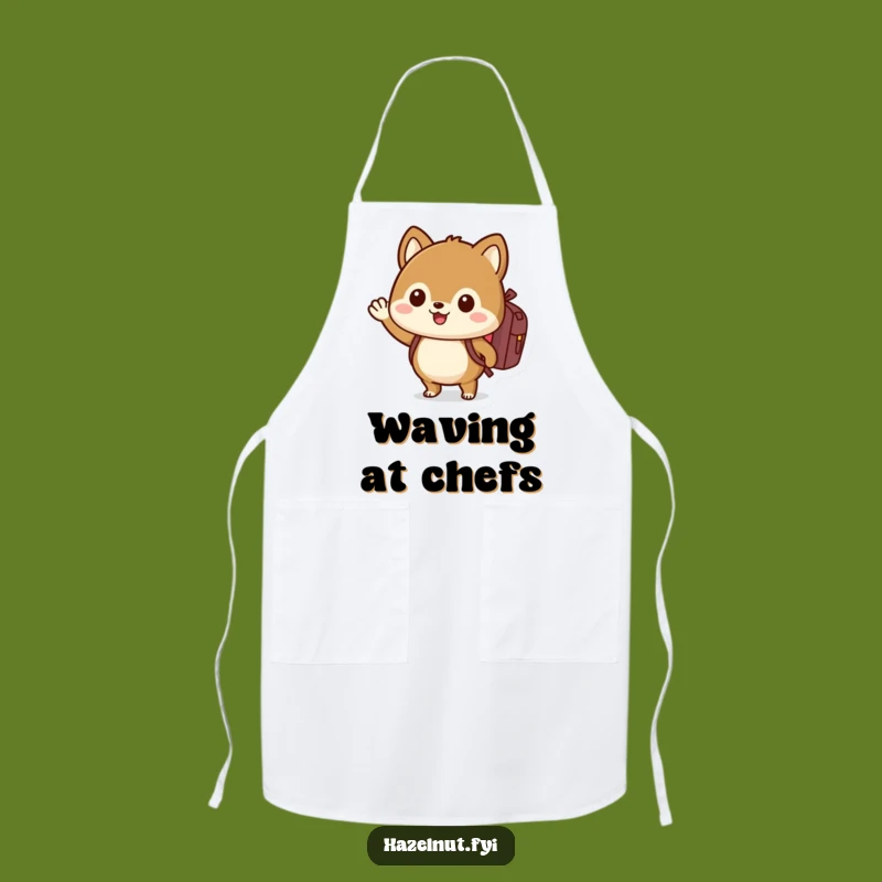 Funny Hazelnut Apron: Cook Up Adventures with a Cheerful Nut