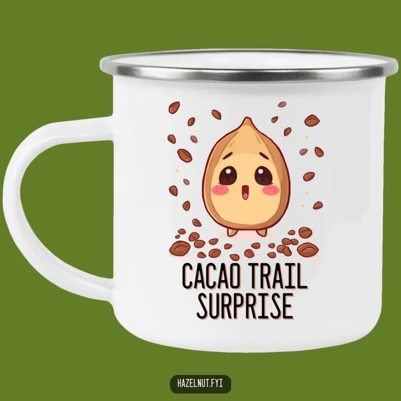 Funny Hazelnut Camping Mug: Outdoor Cacao Nibs Shower Surprise Funny Gift