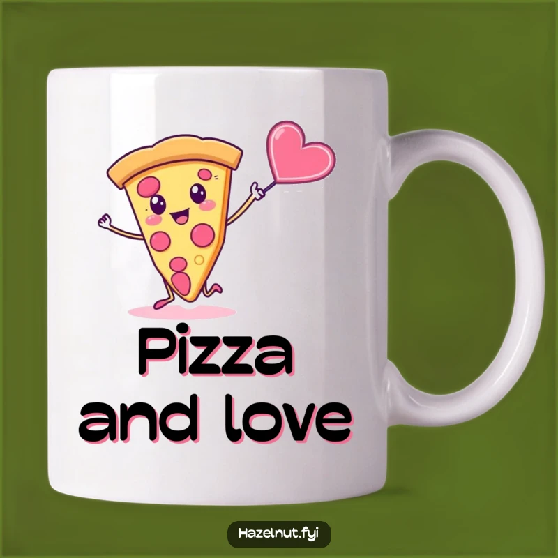 Funny Pizza Dance Mug: Silly Food For A Hilarious And Tasty Gift