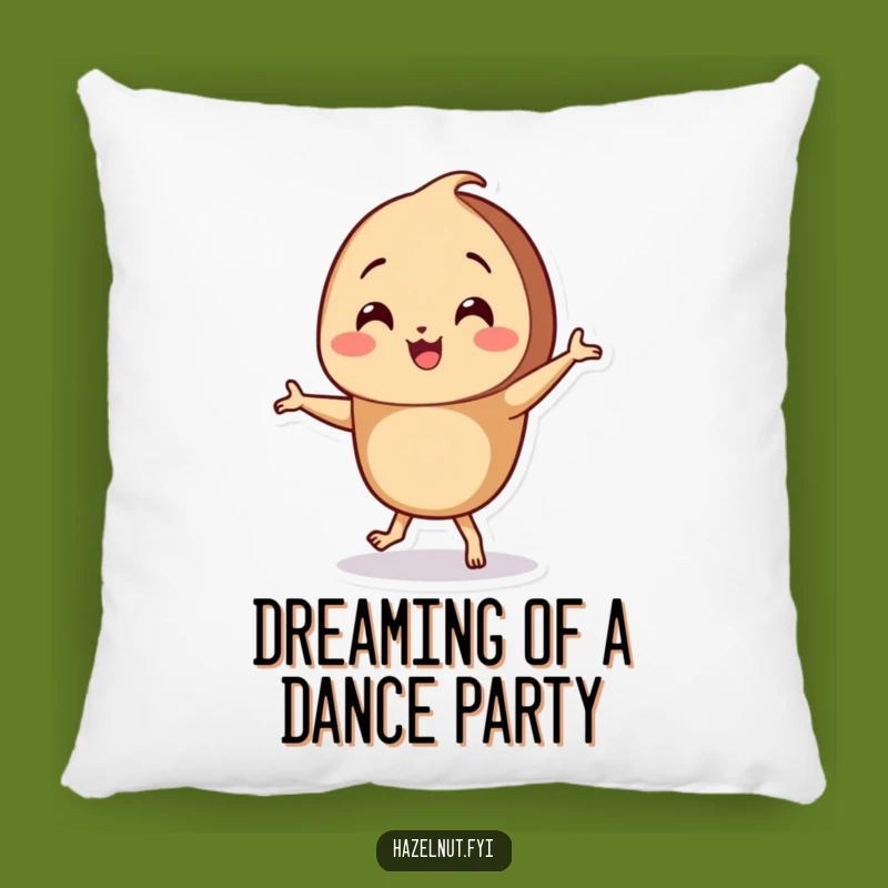 Funny Dancing Hazelnut Pillow - Comfy & Cheerful, Great Funny Gift