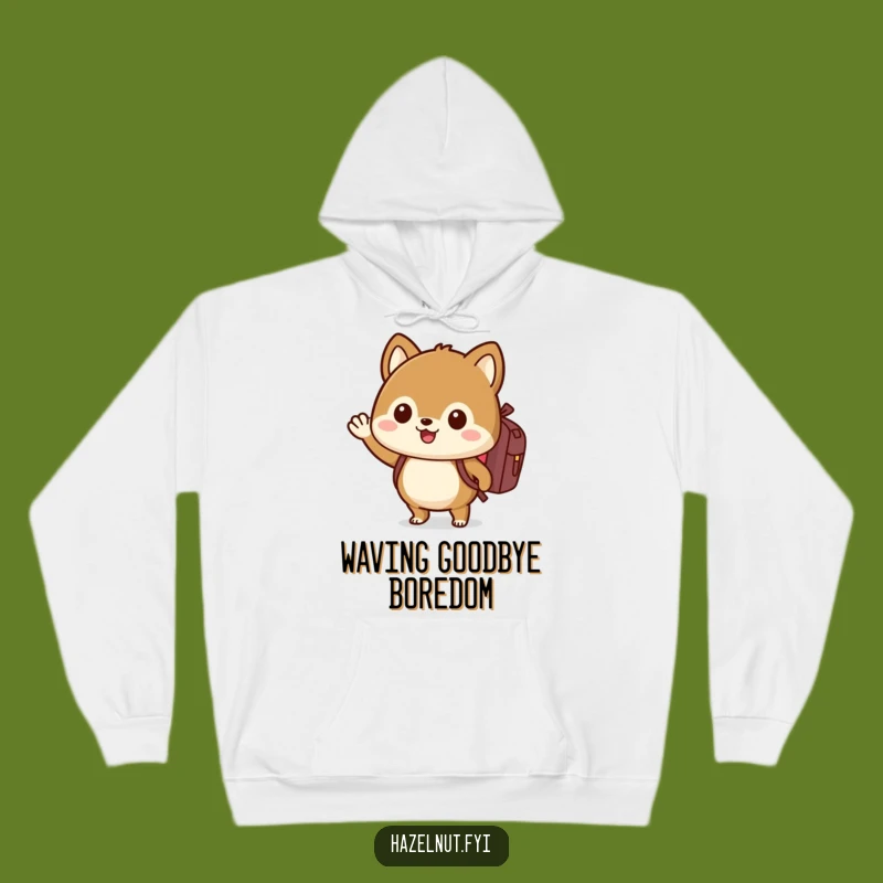 Cozy Funny Hazelnut Hoodie: Warmth for Your Inner Explorer