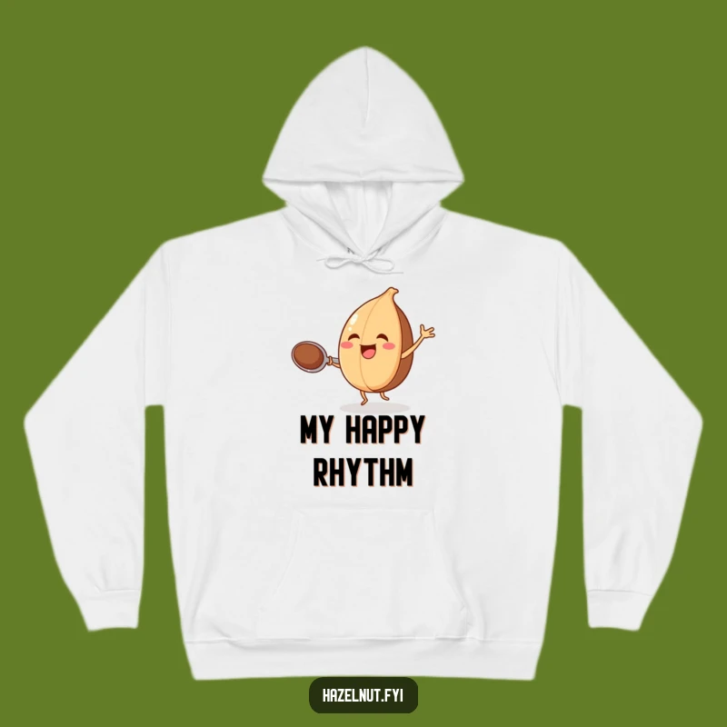 Funny Hazelnut Dance Hoodie: Cozy Up With Culinary Cheer!