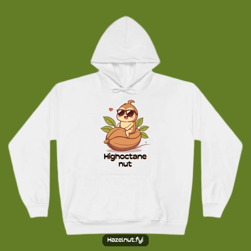 Warm Funny Hazelnut Coffee Bean Hoodie: Cozy & Hilarious Funny Gift Apparel