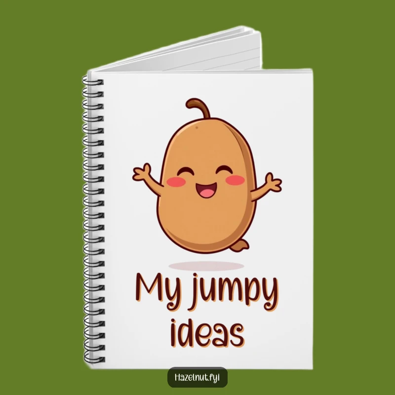 Funny Coffee Bean Hop Notebook: Cheerful Bean Journal, A Creative Funny Gift Idea