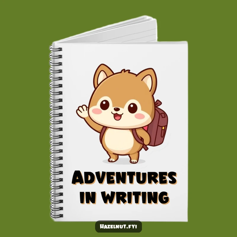 Funny Hazelnut Notebook: Jot Down Your Adventurous Ideas