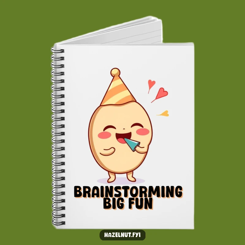 Funny Hazelnut Party Notebook: Plan Your Fun! - Great Funny Gift