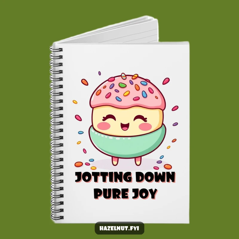 Funny Macaroon Juggling Notebook: Sweet Giggles, Perfect for Joyful Notes