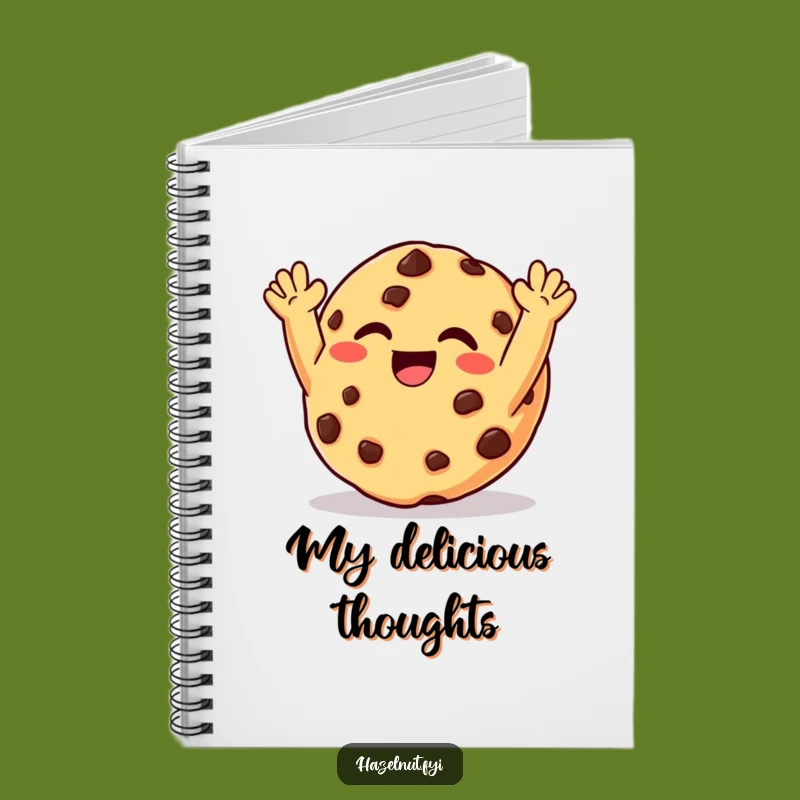 Funny Cookie Delight Notebook: Giggling Chocolate Chip Journal, A Sweet Funny Gift Idea
