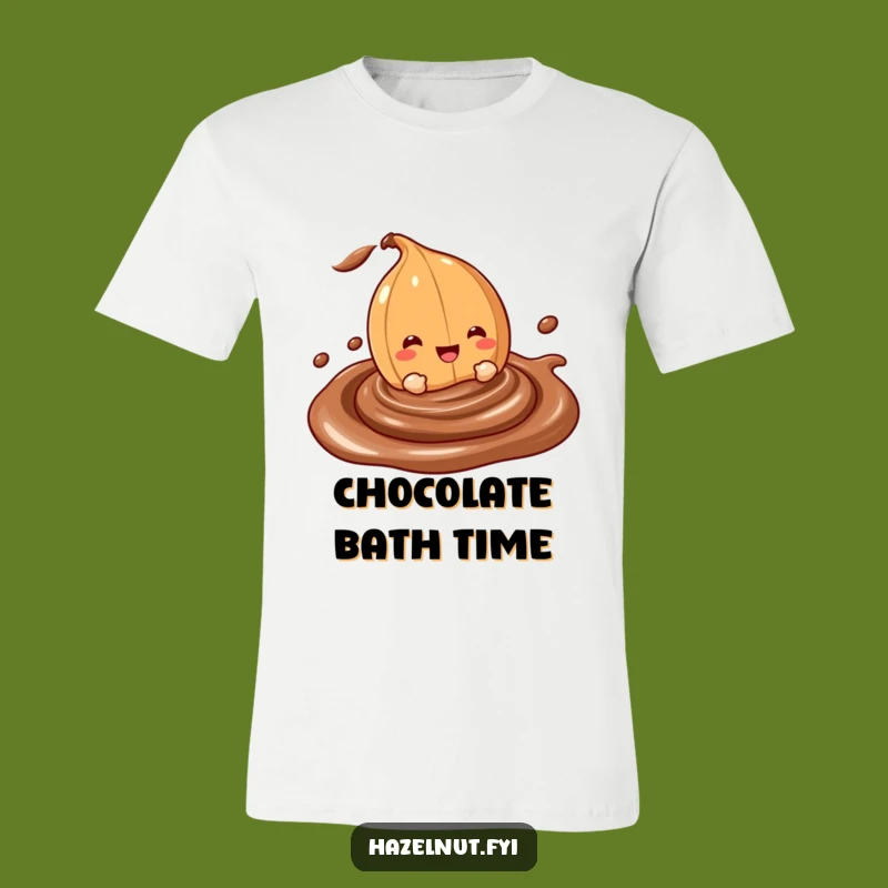 Funny Hazelnut T-Shirt: Chocolate Dive! - Joyful Funny Gift for Dessert Lovers
