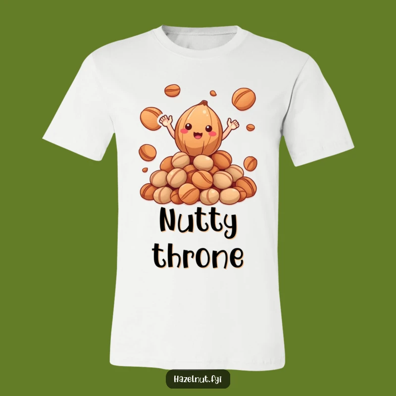 Funny Happy Hazelnut T-Shirt: Wave from Roasted Nuts Funny Gift Tee