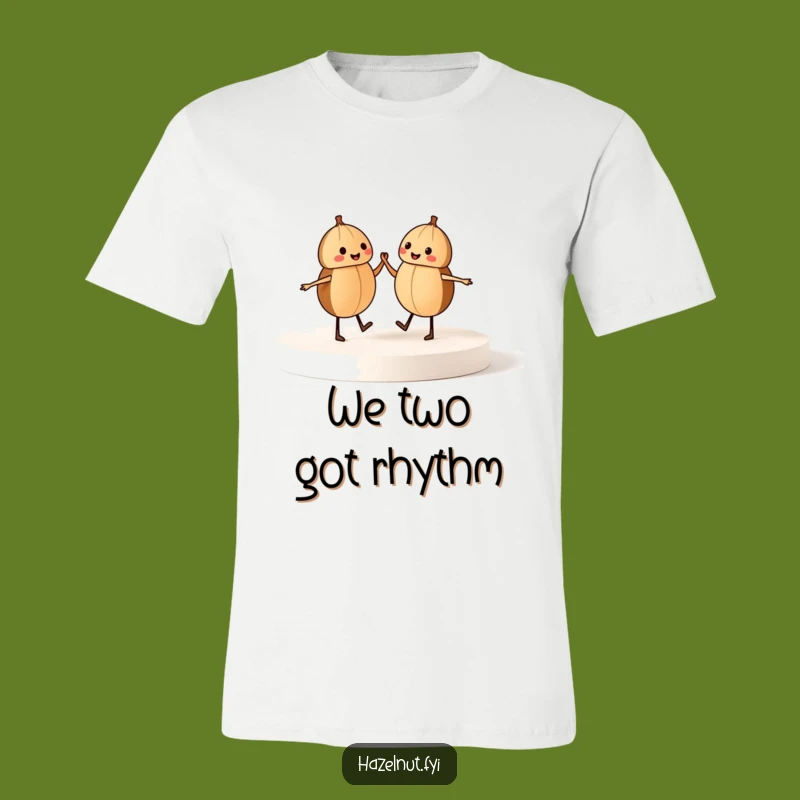 Funny Dancing Hazelnuts T-Shirt: Wear Your Joyful Moves with Hilarious Style